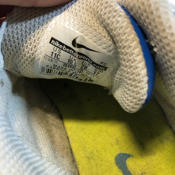 Vintage Nike Running Shoes 11 C Children’s Read - Picture 7 of 10